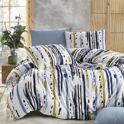 Bettwäscheset 4-teilig Polycotton Druck 4270-1