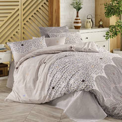 Спално бельо комплект 4 части поликотон щампа 70344