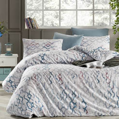 Bettwäscheset 4-teilig Polycotton-Druck 70251