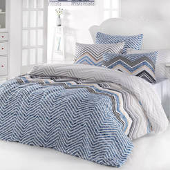 Bettwäscheset 4-teilig Polycotton Druck 9577