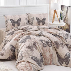 Bettwäscheset 4-teilig Polycotton Druck 9865