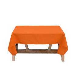Покривка за маса 150 х 220см, едноцветна оранжева Тринити