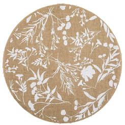 Круглая салфетка Ø38 см, джутовый луг 17080011087 ALTOM