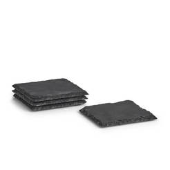 Placemats set of 4 pieces gray ZELLER