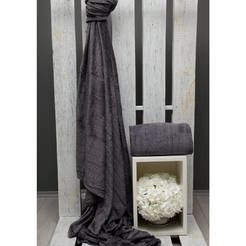 Одеяло Nipis - 150 х 200см, тъмно сиво