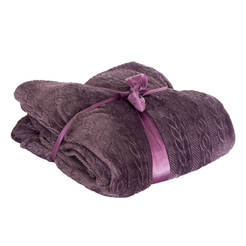 Nipis blanket - 220 x 240 cm, purple