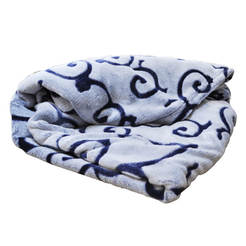 Blanket polar plush Stick Blue - 150 x 200 cm, 100% polyester