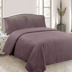 Tray tray 220x240cm with 2 covers 50x70cm outer part velvet pink