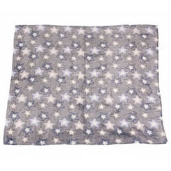 Одеяло с цветни звезди 150х200см 100% полар