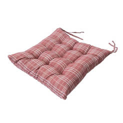 Декоративна възглавница 40 х 40 см, розово с бяло