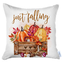 Decorative pillow 40 x 40 cm, right autumn fruits autumn