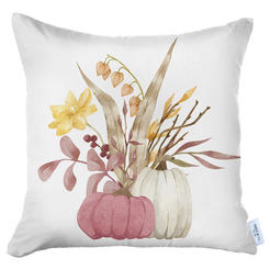 Decorative pillow 40 x 40 cm, right autumn bouquet autumn
