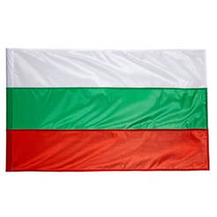 Флаг Республики Болгария 90x150см 130г/кв.м. для уличных условий