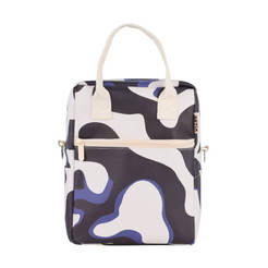 Термо чанта за обяд 7л Save the Aegean черно/бяло ESTIA