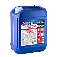 Professional glass cleaner 5l super concentrate MEDIX