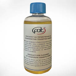 Cleaning agent for composite granite sinks