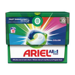 Capsules for washing 12 washes Ariel color