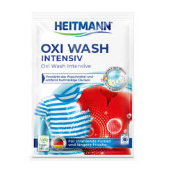 Препарат против петна за бяло и цветно пране 50гр HEITMANN OXI Wash