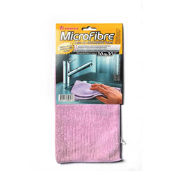 Universal microfiber cloth 30 x 30 cm, purple