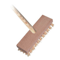 Brush for boards with wooden handle 140 cm, synthetic threads
