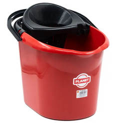 Кофа с цедка 13л овал червено И107963/1