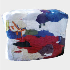 Ветошь техническая 100% хлопок 10кг цветная