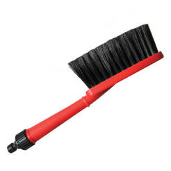 Autowaschbürste mit PVC-Griff 17 cm/Schlauchanschluss 2054 AUTO PRACTIC