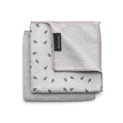 Комплект кърпи микрофибърни 2 броя Brabantia SinkSide Light Grey