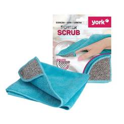 Microfiber towel with abrasive 35 x 35 cm York Power Scrub