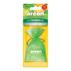 Pearls car air freshener, pearl bag, granules, Citrus Squash