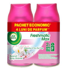 Refill for aroma spray 1+1 Magnolia and cherry blossom, Fresh Matic 250ml