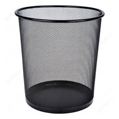 Сетка для мусорного бака 23x27 см металлическая черная 999002