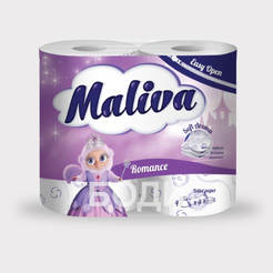Туалетная бумага Романтика 4 шт. 2014