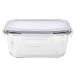 Контейнер для хранения, прямоугольный стеклянный, 750 мл, с крышкой, ALTOM
