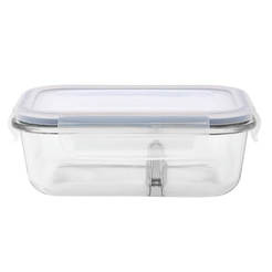 Кутия за съхранение 650мл стъклена с капак ALTOM