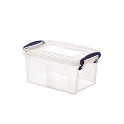 Пластмасова кутия за съхранение на храни и подправки Derin 3л