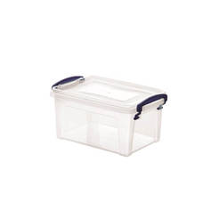 Пластмасова кутия за съхранение на храни и подправки Derin 1.75л