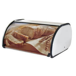 Метална кутия за хляб 43.5 х 27.5 х 18.5см, с декор