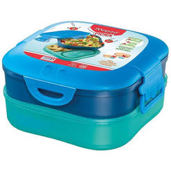Food storage box 1.4l Concept box 3 in 1 blue C3 9870703 MAPED
