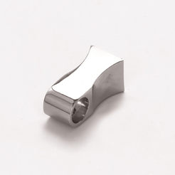 Connection for kitchen wall rail, single T-shaped 2.5 x 2.5 x 10 cm