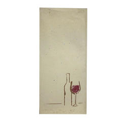 Paper pockets for utensils 11 x 25cm, 125 pieces of wine