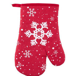 Коледна кухненска ръкавица Merry Christmas 100% памук