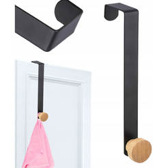 Закачалка за врата 1 кука/3x2.5x20см метална черна 030400947 ALTOM