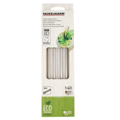Metal straws 4pcs with brush 4 plus 1 54855 FACKELMANN