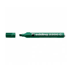 Перманентен маркер с метален корпус E-2200C/004, 1-5мм, зелен