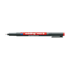 Permanent marker for OHP E-140S / 002, 0.3 mm, red