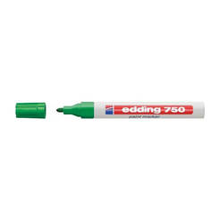 Перманентен лаков маркер E-750/004, 2-4мм, зелен