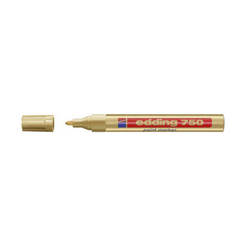 Перманентный лаковый маркер E-750/053, 2-4 мм, золото