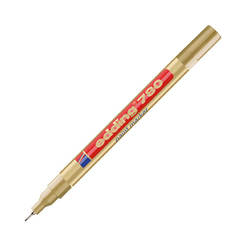 Permanent lacquer marker E-780/053, 0.8 mm, gold