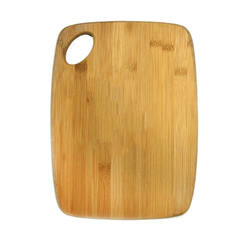 Bamboo cutting board 19.8 x 14.5 x 0.9cm rectangular